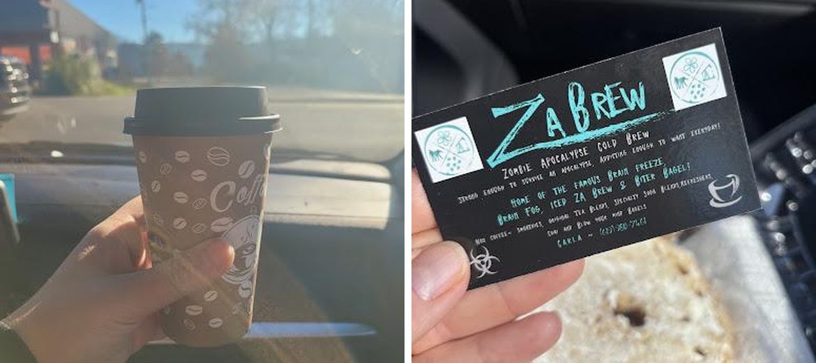 Za Brew Menu